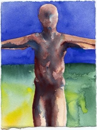 26 (Cruciform), 14cmx19cm, Watercolour 26 (Cruciform), 14cmx19cm, Watercolour